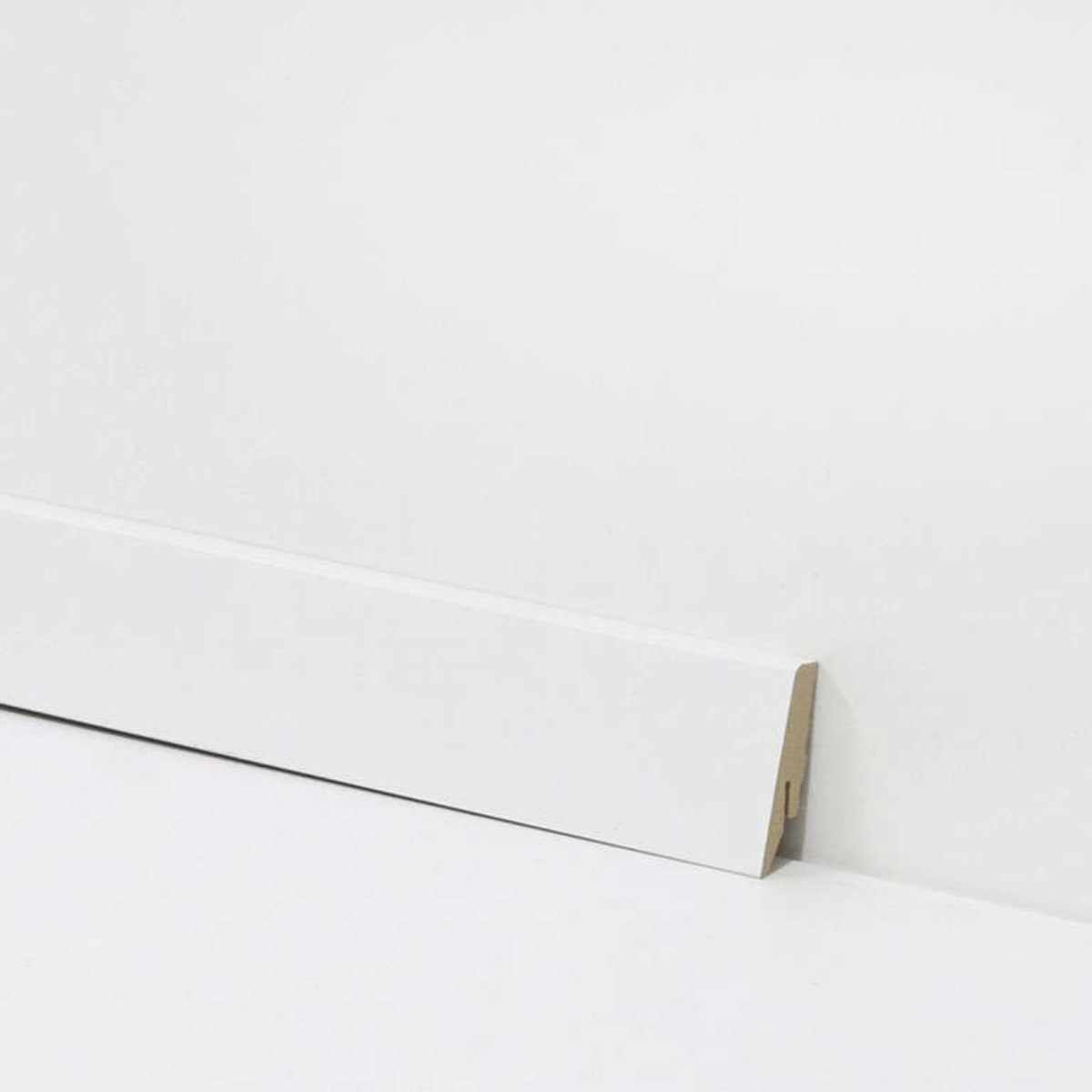 MDF plint - Wit - 18 x 58 x 2400 mm