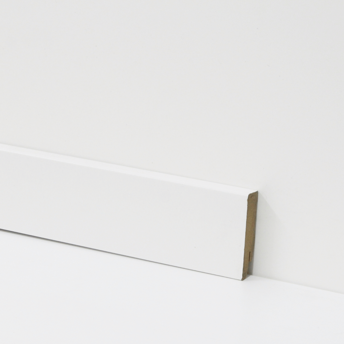 MDF plint - Wit - 19 x 80 x 2500 mm