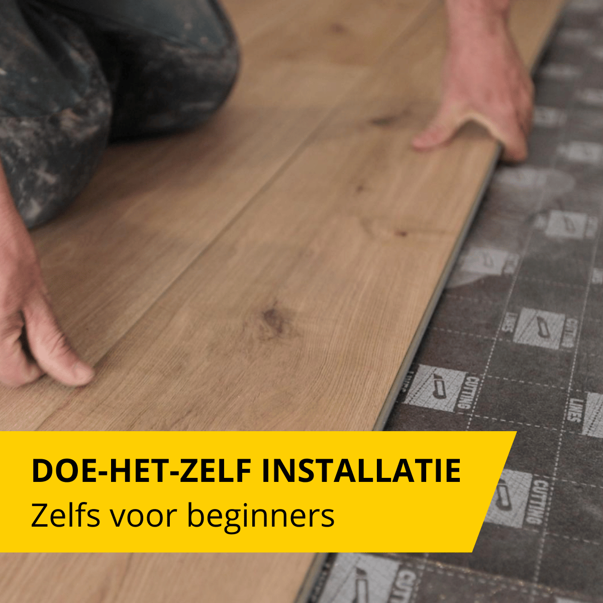 CHECK - Klik PVC met geïntegreerde ondervloer - Fläming eiken - Visgraat